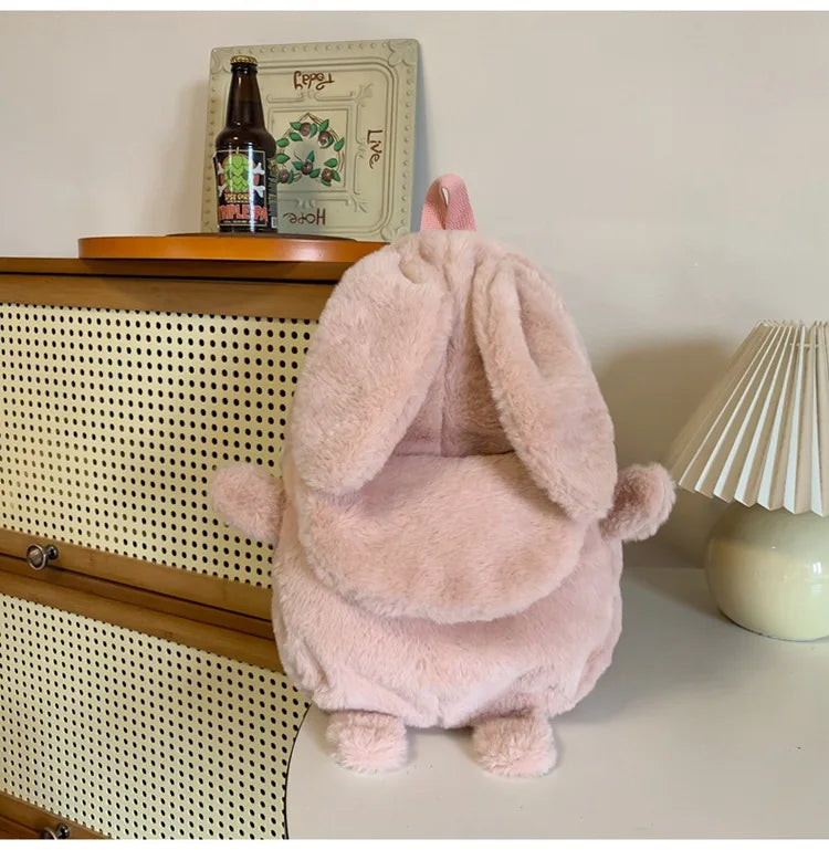 RABBIT Plush Backpack
