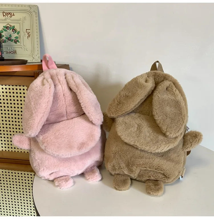 RABBIT Plush Backpack